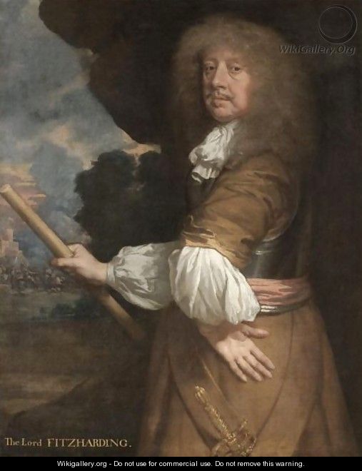Portrait Of Charles Berkeley, Baron Berkeley Of Rathdowne - Sir Peter Lely