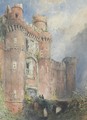 The Grand Entrance To Herstmonceux Castle, Sussex - William Callow