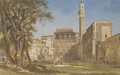 Piazza Del Mercato, Siena - Thomas Hartley Cromek