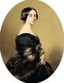 Portrait De La Baronne Henri Hottinguer, Nee Caroline Delessert - Franz Xavier Winterhalter