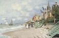 La Plage A Trouville - Claude Oscar Monet