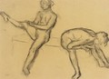 Etude De Nu (Deux Femmes Assises) - Edgar Degas