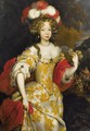 Portrait Allegorique D'Hortense Mancini, Duchesse De Mazarin (1646-1699) - (after) Henri Gascars