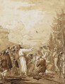 Le Christ Guerissant Les Lepreux - Giovanni Domenico Tiepolo