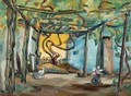 The Terrace Of Villa Borisella, Cagnes Sur Mer - Boris Dmitrievich Grigoriev