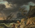 Le Naufrage - Claude-joseph Vernet