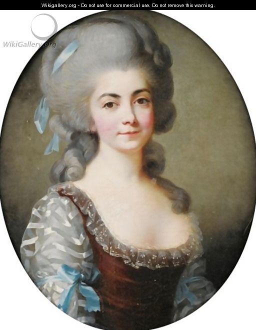 Portrait Of Madame De Saint-Huberty, Born Anne-Antoinette-Cecile Clavel, French Opera Singer (1756-1812) - (after) Elisabeth Vigee-Lebrun