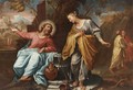 Christ And The Woman Of Samara - Bolognese School