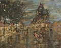 Paris By Night 7 - Konstantin Alexeievitch Korovin