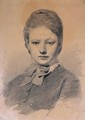 Portrait Of The Artist's Sister-In-Law - Ilya Efimovich Efimovich Repin