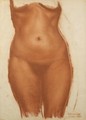 Study For A Nude - Alexander Evgenievich Yakovlev