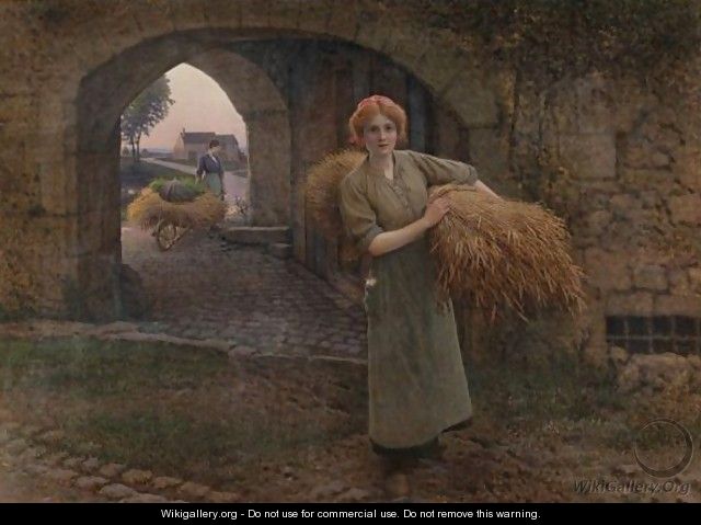 Carrying The Sheaves - Camille Felix Bellanger