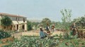 A Vegetable Garden In Provence - Jean Charles Meissonier