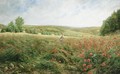 A Field Of Flowers - Pierre-Arthur Gaillard