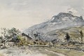 A Chalet In A Mountainous Landscape - Johan Barthold Jongkind