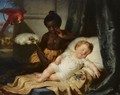 Watching The Baby Sleep - Hermann Brucke