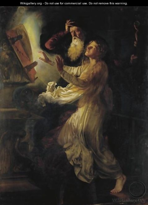 Merlin And The Enchantress - (after) Joseph Walter West