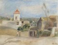 Paysage Et Chapelle - Paysage A Cagnes - Pierre Auguste Renoir