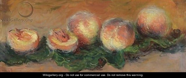 Peches - Claude Oscar Monet