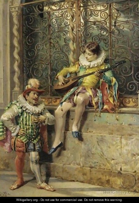 The Musicians - Cesare-Auguste Detti