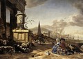 An Italian Seaport c. 1666 - Jan Weenix