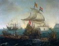 Dutch Ships Ramming Spanish Galleys off the Flemish Coast in October 1602, 1617 - Hendrick Cornelisz. Vroom