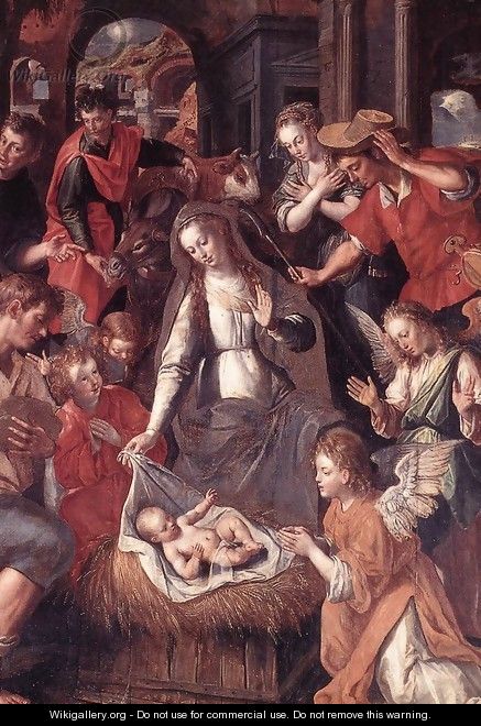 Scene from the Life of the Virgin c. 1600 - Maarten de Vos