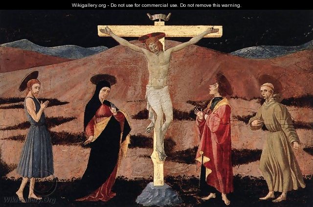 Crucifixion 1460-65 - Paolo Uccello