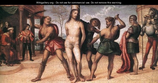 Flagellation Of Christ 1510 - Il Sodoma (Giovanni Antonio Bazzi)