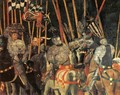 Micheletto Da Cotignola Engages In Battle (detail) - Paolo Uccello