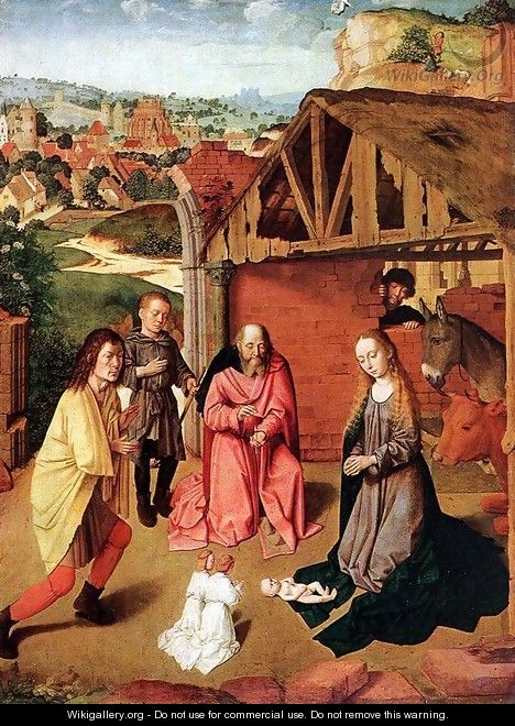 The Nativity c. 1490 - Gerard David