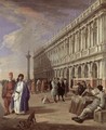 The Piazzetta and the Library 1720s - Luca Carlevaris
