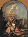 Children Playing before a Hercules Group 1687 - Adriaen Van Der Werff