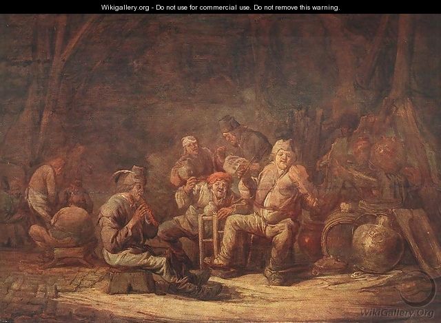 Peasants in the Tavern - Benjamin Gerritsz. Cuyp