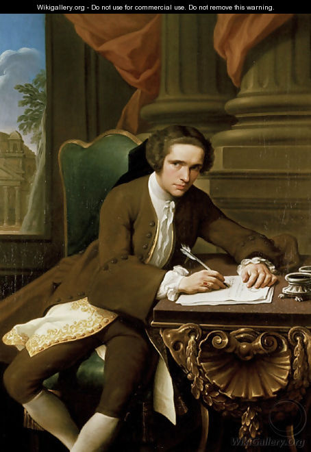 Portrait of Sir Charles Frederick - Andrea Casali Portrait of Sir Charles Frederick - Andrea Casali
