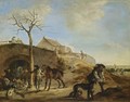 Landscape with Huntsmen 1651 - Dirck Willemsz. Stoop