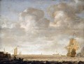 An Estuary Scene 1641-45 - Simon De Vlieger