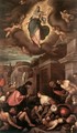 St Roche Among The Plague Victims And The Madonna In Glory 1575 - Jacopo Bassano (Jacopo da Ponte)