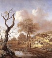 A Hilly Landscape 1660-65 - Jan Wynants