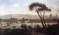 View of Florence from the Via Bolognese c. 1695 - Caspar Andriaans Van Wittel