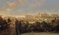 Rome- View of St Peter's and the Vatican Seen from Prati Di Castello - Caspar Andriaans Van Wittel