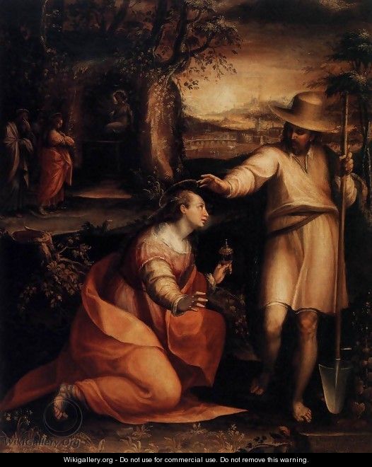 Jesus Appears to Mary Magdalene 1581 - Lavinia Fontana Jesus Appears to Mary Magdalene 1581 - Lavinia Fontana