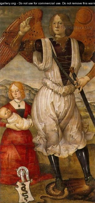 Archangel St Michael 1480 - Bartolomeo Della Gatta
