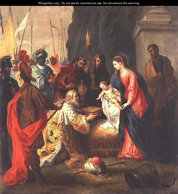 Adoration of the Magi - Hendrik van Balen, I