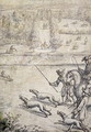 Coursing the Hare, illustration to Richard Blome