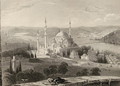 Mosque and Tomb of Sulieman, from the Seraskier's Tower, Istanbul, Turkey - William Henry Bartlett