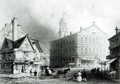 Faneuiel Hall, Boston - William Henry Bartlett