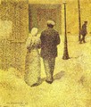 A Couple in the Street, 1887 - Charles Angrand