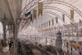 Interior view of the Palais de l'Industrie at the Exposition Universelle in 1855 - Louis Jules Arnout