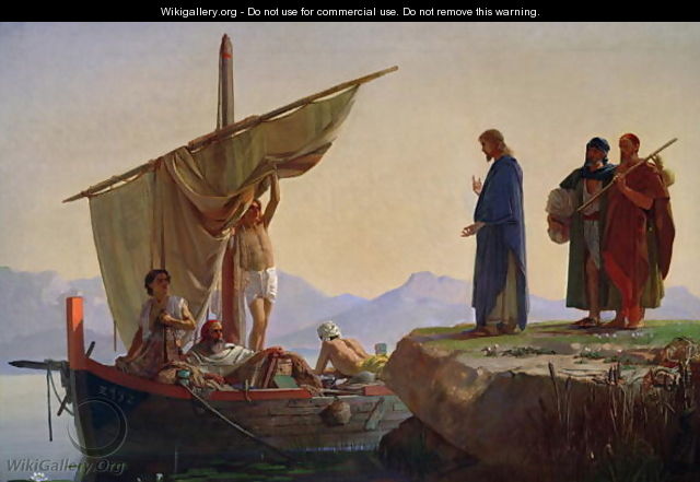 Christ Calling the Apostles James and John 1869 - Edward Armitage